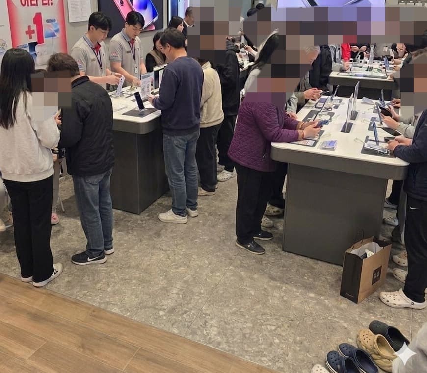 매장 고객 응대 현장